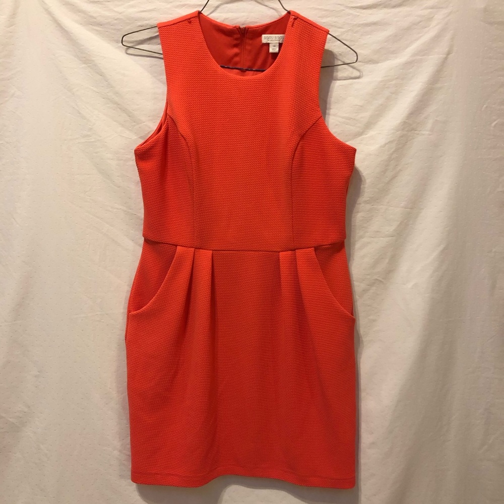 Cute Orange Dress with Pockets!